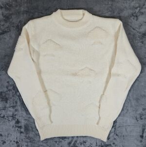 Vintage Y2K Spades Knit Sweater Woman's Size Small Very Soft